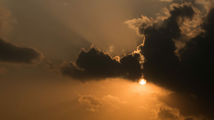 sunset, dusk, sundown, sky, cloud - sky, nature, beauty in nature HD wallpaper