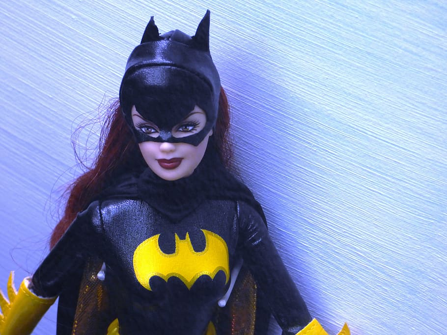 doll, barbie, batman, catwoman, toy, character, comic, one person, HD wallpaper