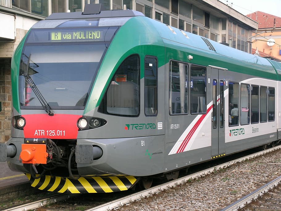 Train, Locomotor, Railroad, transportation, public transportation HD wallpaper