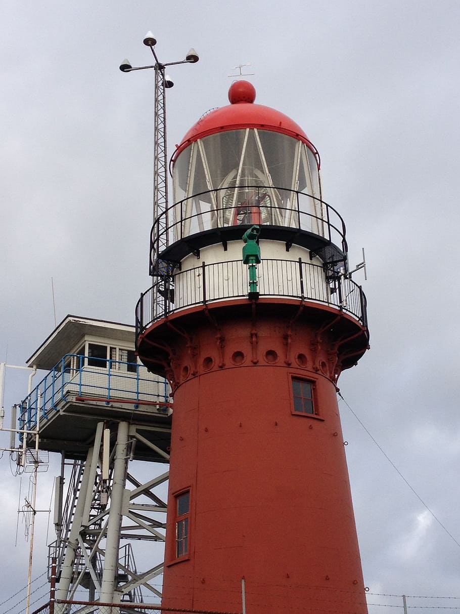 vlieland, lighthouse, winter, architecture, built structure HD wallpaper