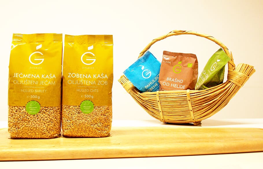 cereals, barley, oats, food, healthy, organic, whole, grain, HD wallpaper