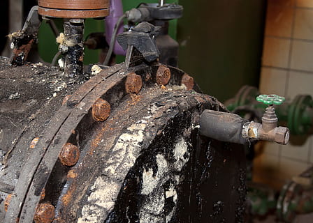 boiler, stainless, machine, valve, hahn, pressure, metal, rusted HD wallpaper