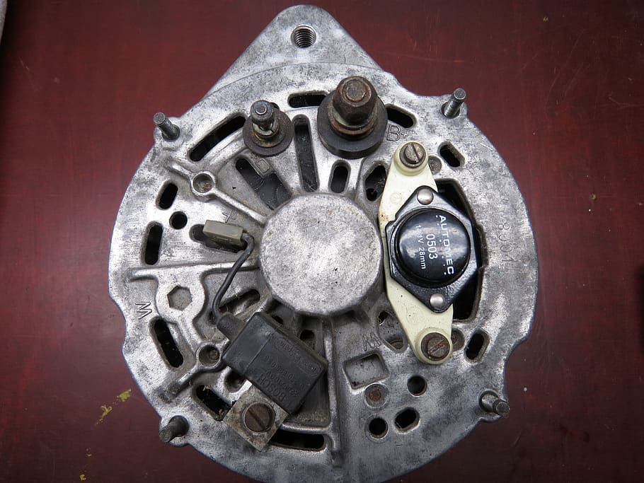 generator, car alternator, charging, metal, close-up, no people HD wallpaper