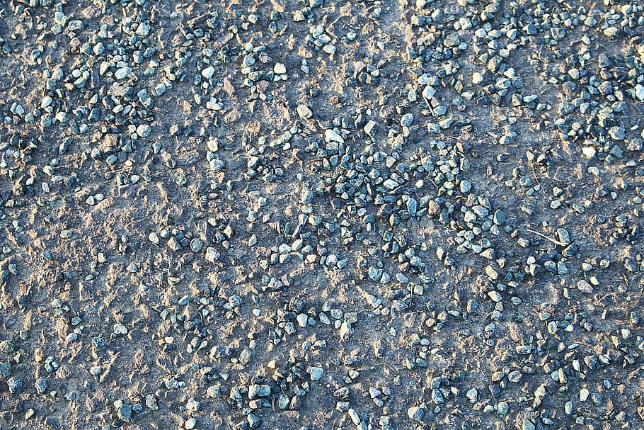 Asphalt, Road, Structure, Pebbles, backgrounds, full frame HD wallpaper