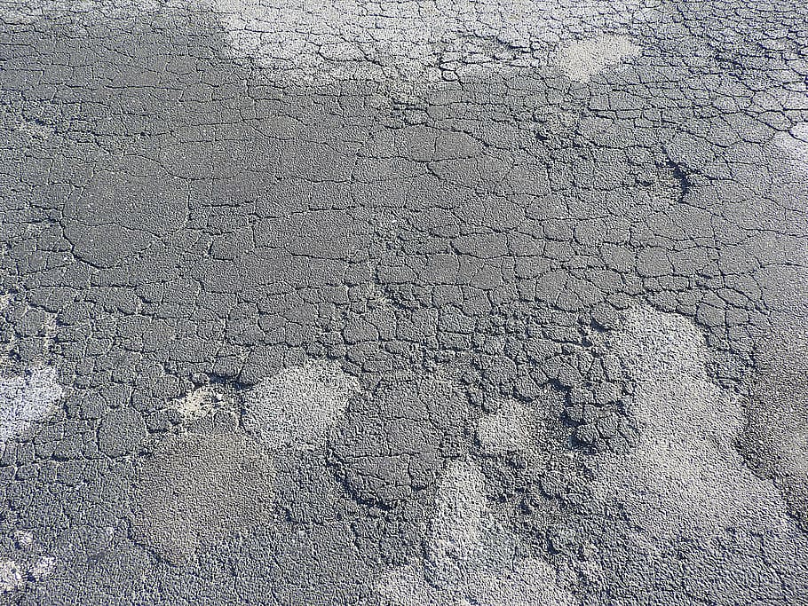 asphalt, road, structure, cracked, full frame, textured, backgrounds HD wallpaper