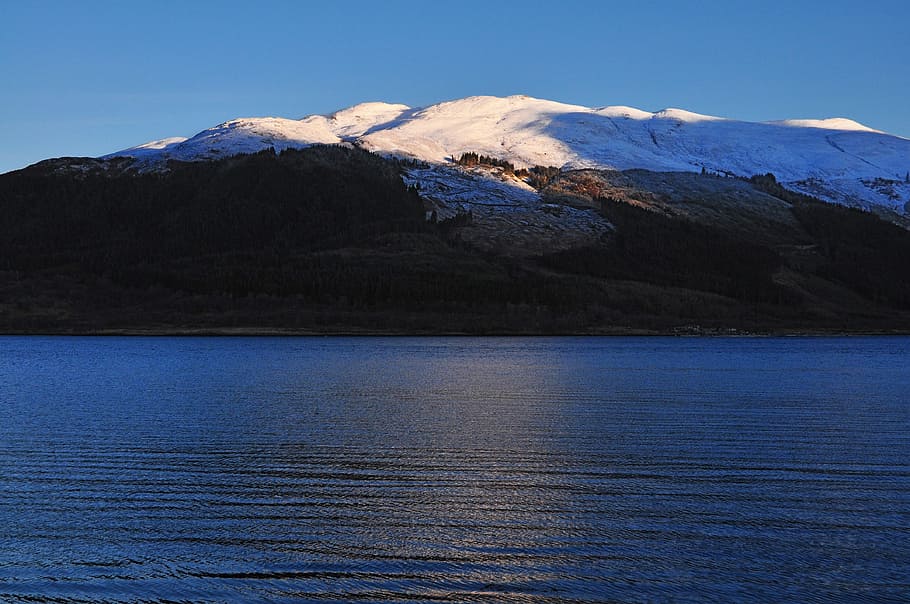 Loch Leven, Leven, Scotland, Highlands, great britain, winter