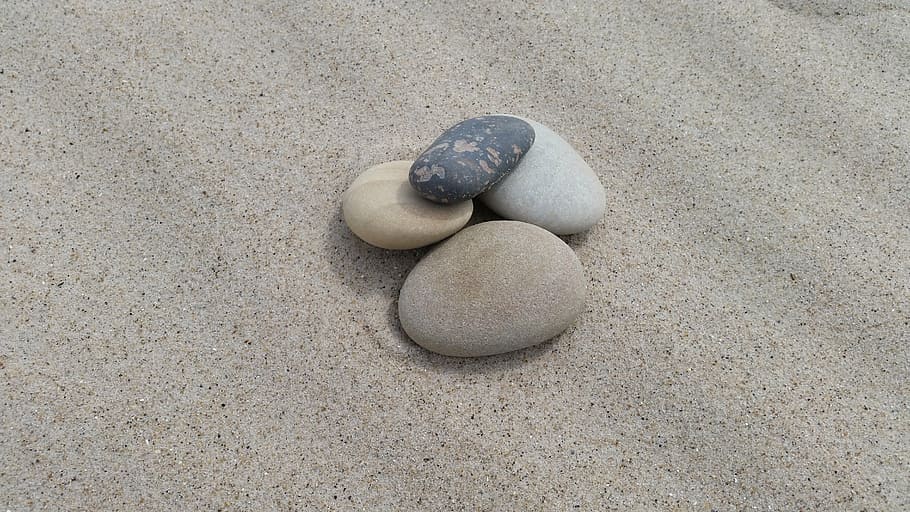 denmark, beach, sea, sand, dunes, holiday, sky, water, stones HD wallpaper