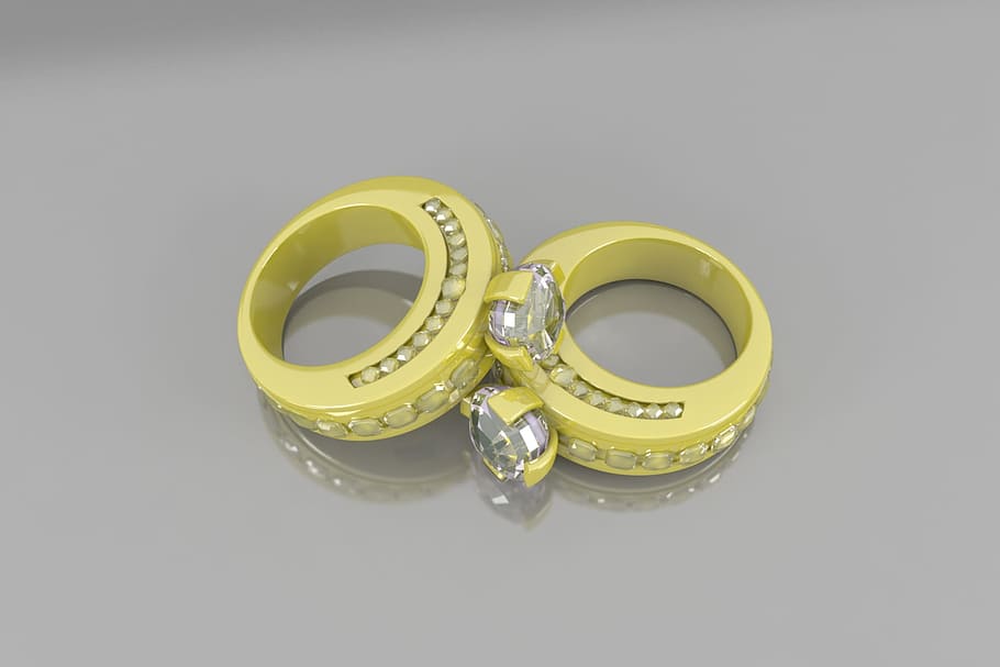 ring, gold, liabilities, studio shot, jewelry, wedding ring HD wallpaper