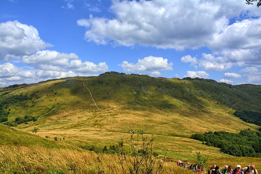 bieszczady, tarnica, beech berdo, mountains, the silence, poland HD wallpaper