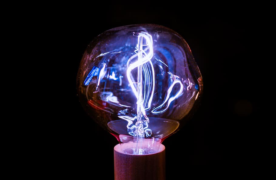 ball-shaped, illuminated, light, dark, bright, energy, electricity HD wallpaper
