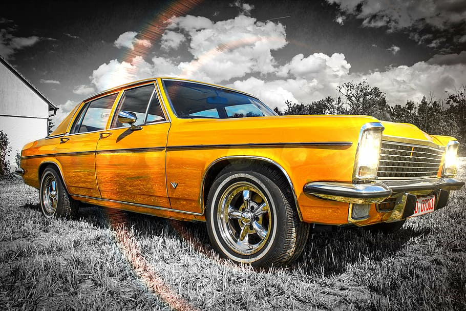 oldtimer, companions, auto, retro, automotive, wheel, pkw, high contrast HD wallpaper