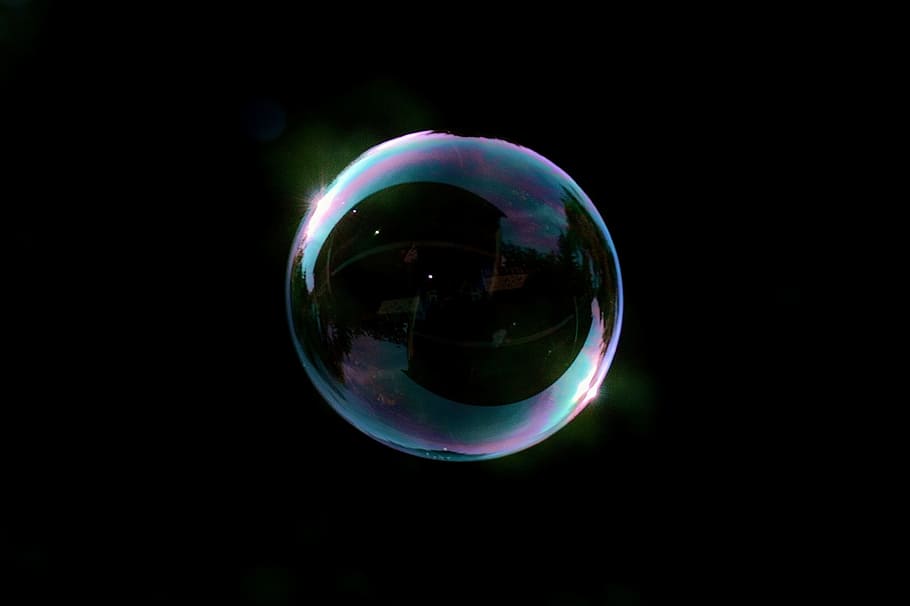closeup photography of bubble, soap bubble, colorful, ball, soapy water, HD wallpaper