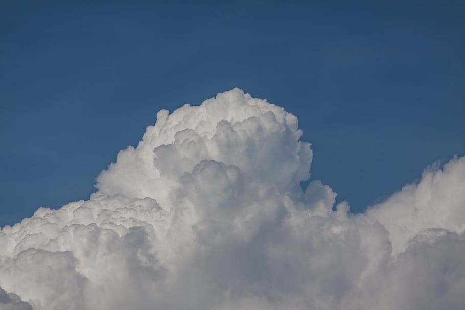 clouds, sky, cumulus clouds, cloud - sky, beauty in nature HD wallpaper