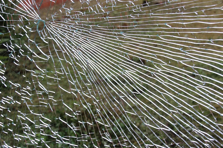 glass, window, fragmented, cracked, glass breakage, broken, HD wallpaper