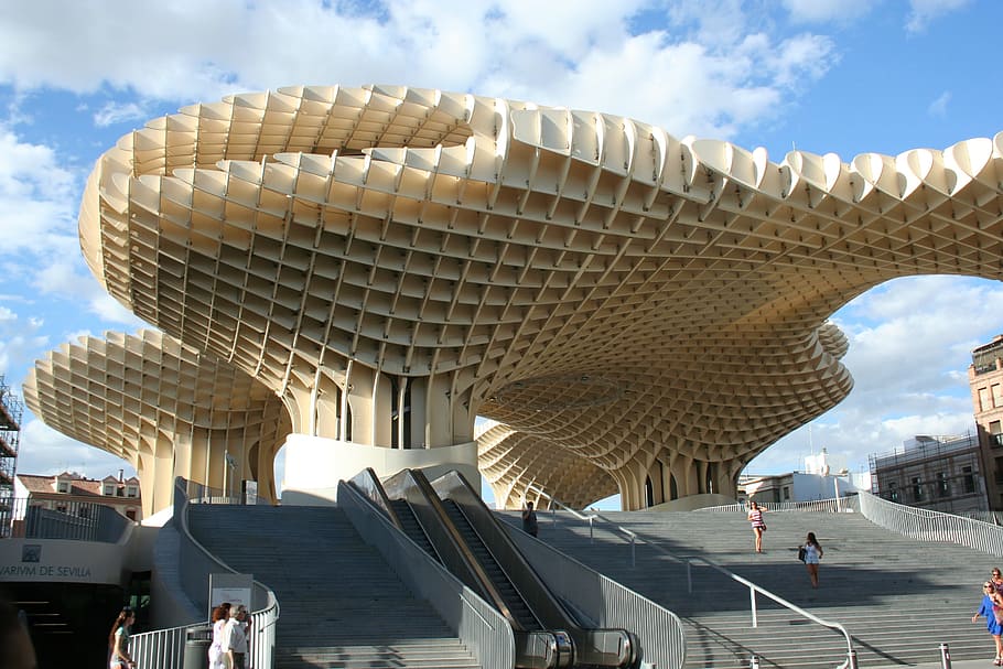 Seville, Architecture, Spain, metropol parasol, by jürgen mayer-hermann