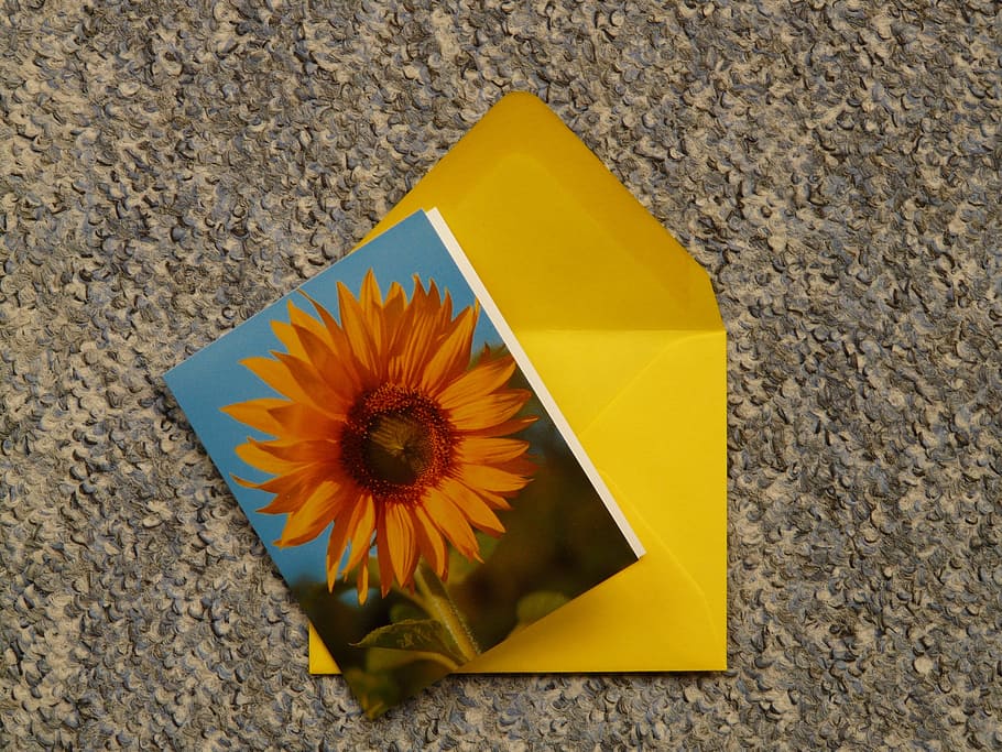 letters, map, envelope, post, wrote, leave, cards, send, yellow HD wallpaper