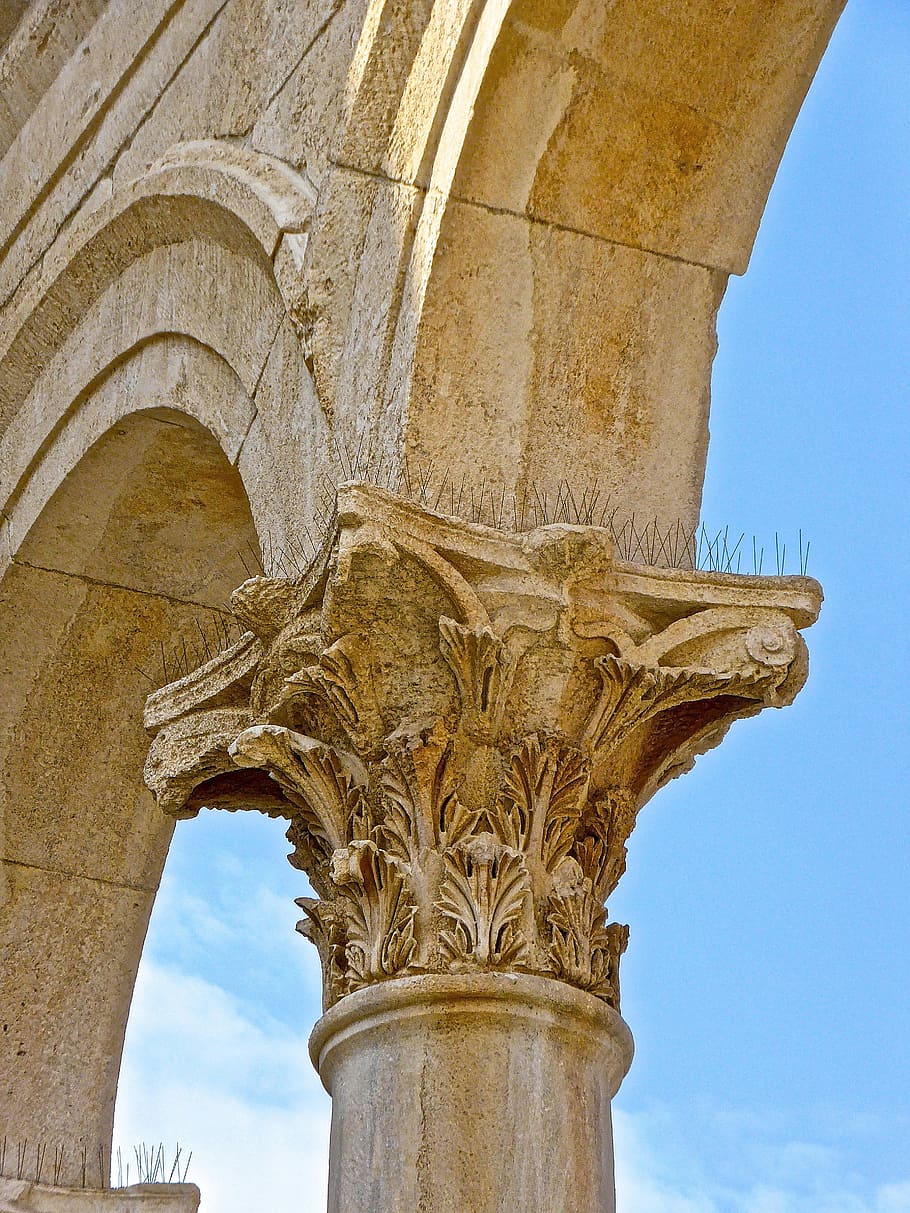 arch, scroll, decoration, decorative, ornate, architecture HD wallpaper