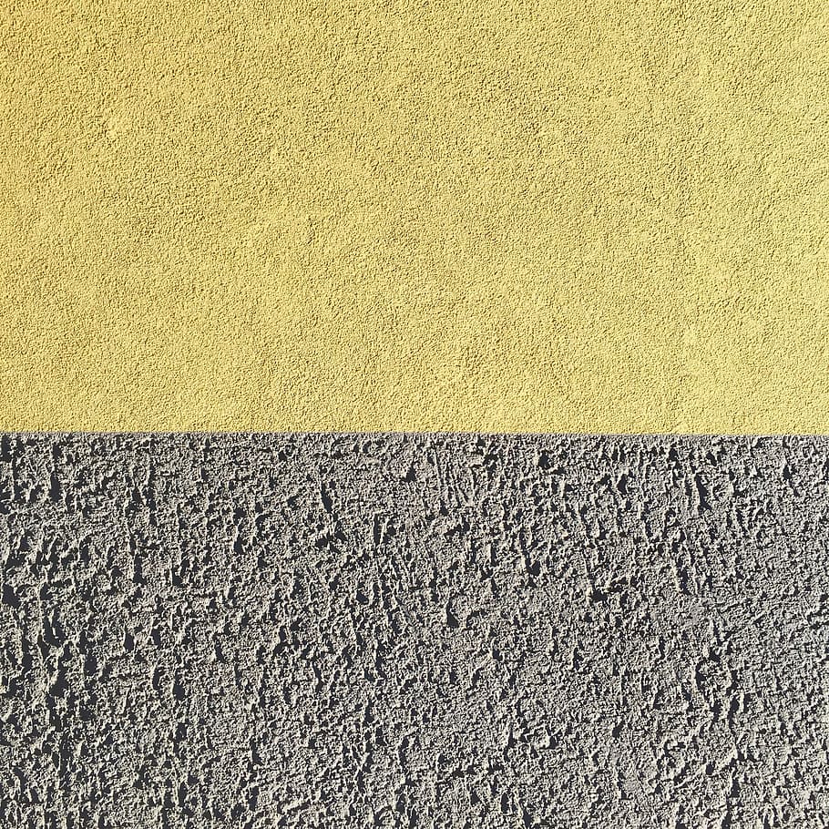 gray and yellow wall, untitled, texture, rough, grey, textured HD wallpaper