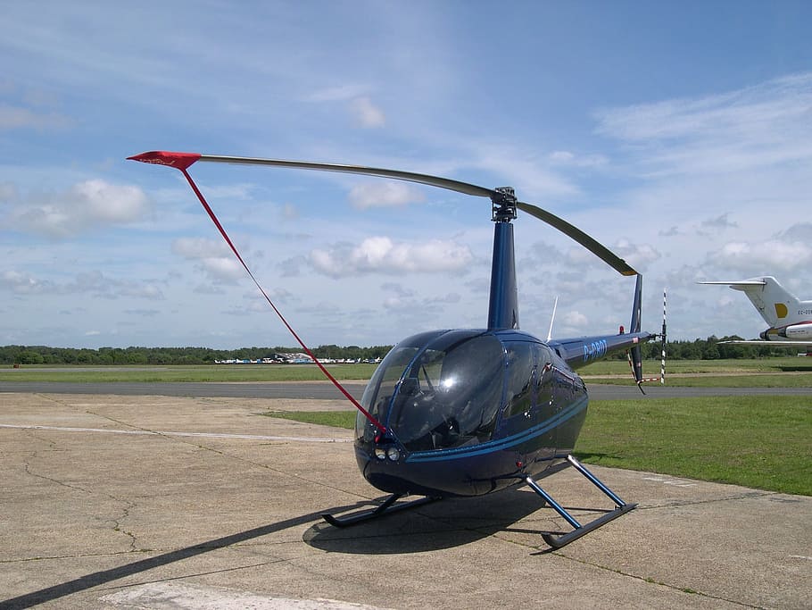 HD Wallpaper Helicopter Chopper Airfield Landed Flight