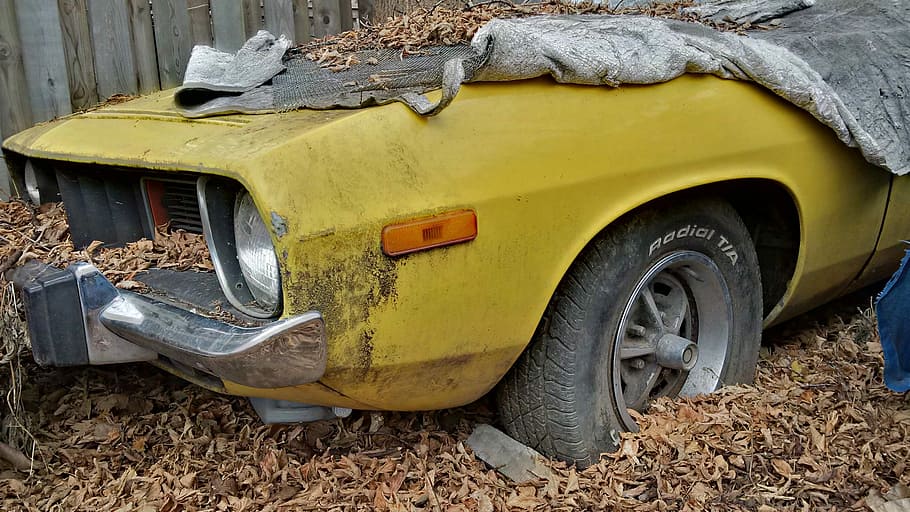 Oldtimer, Automotive, Americans, yellow, car, yellow taxi, transportation HD wallpaper
