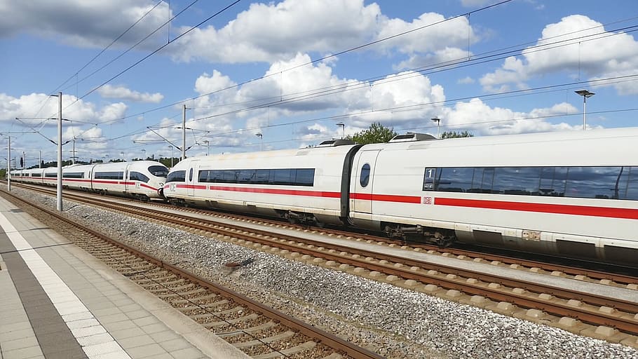 train, railway, transport system, rail transportation, mode of transportation HD wallpaper