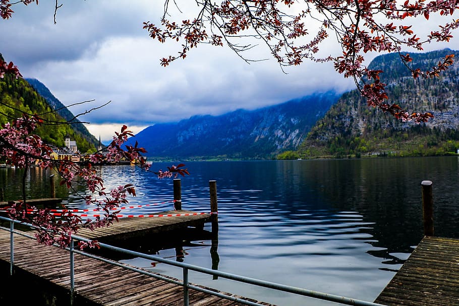 View, Nature, Geography, lake, water, mountain, outdoors, landscape HD wallpaper
