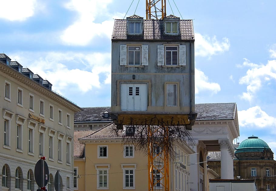 Home, Uprooted, Installation, architecture, art, exhibition HD wallpaper