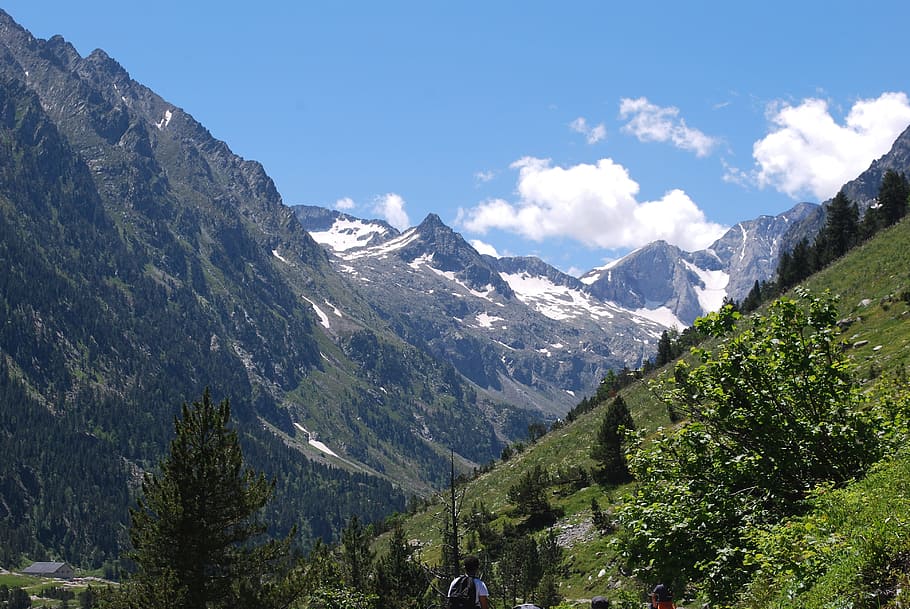 Hd Wallpaper Pyrenees Mountain Holiday Snow Summer Ballad Images, Photos, Reviews