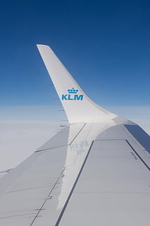 fly, klm, flight, transport, airline, wing, signet, travel HD wallpaper