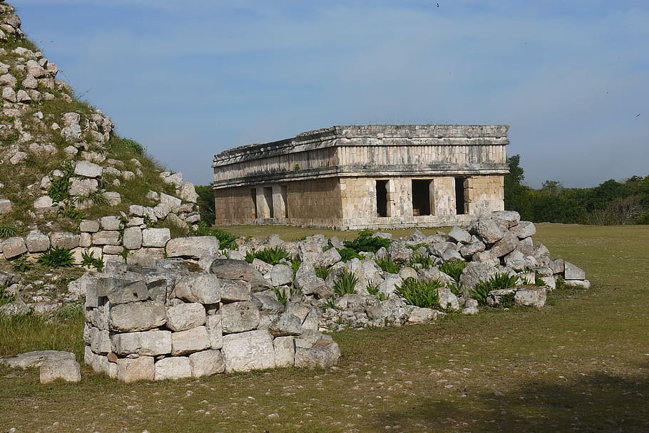 Mexico, Building, uximal, stone material, history, architecture HD wallpaper