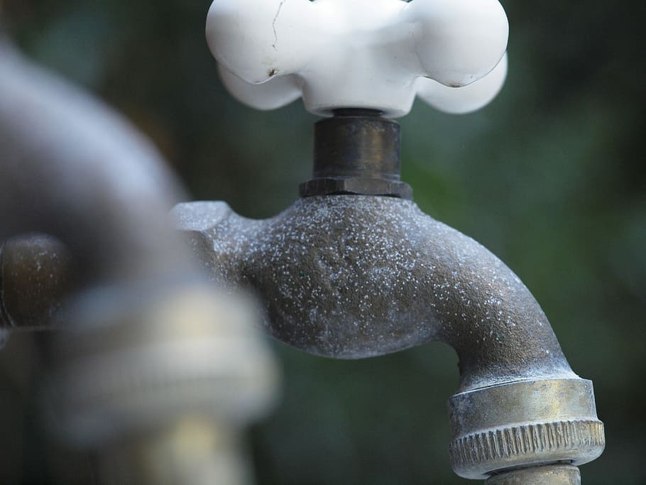 Faucet, Water, Artwork, Irrigation, metal, water fountain, garden irrigation HD wallpaper
