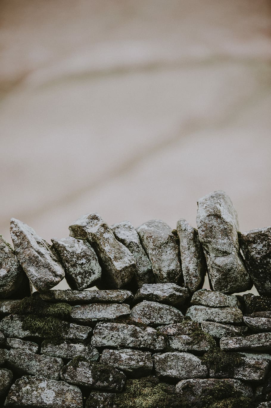 Drystone wall, closeup photography of stones at daytime, rock HD wallpaper