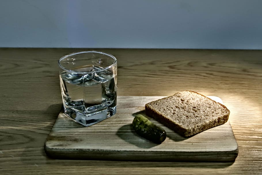 dinner, bread, dry, water, cucumber, poverty, food, dish, eat HD wallpaper