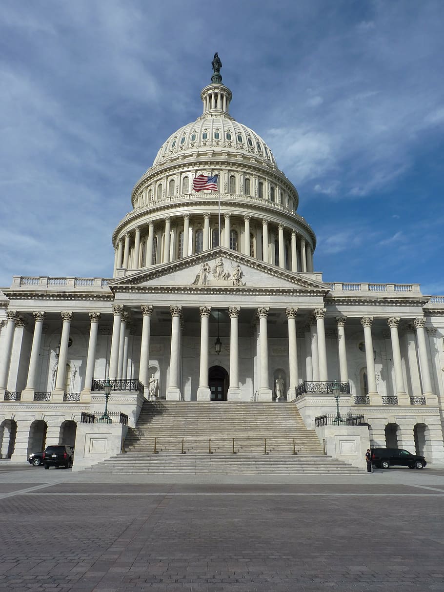 U.S Capitol, Washington DC, united states, places of interest, HD wallpaper