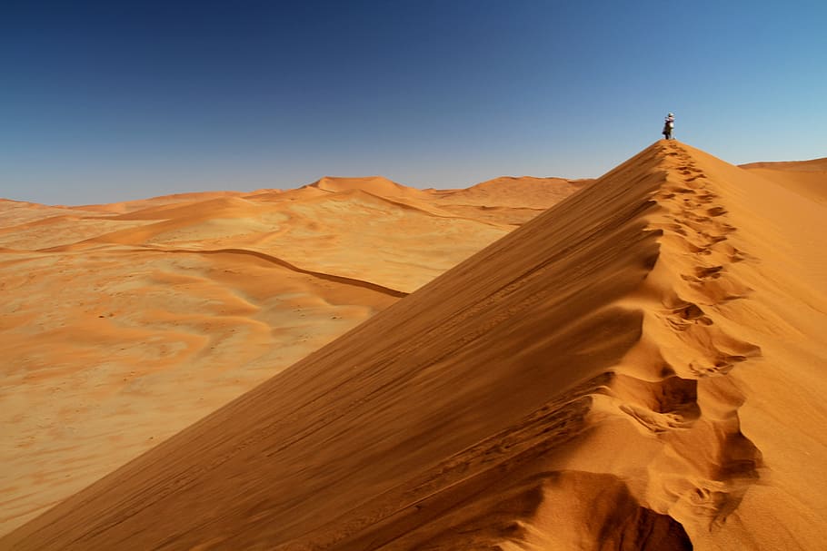 dune, namibia, sossusvlei, big mama, sand, nature, landscape HD wallpaper