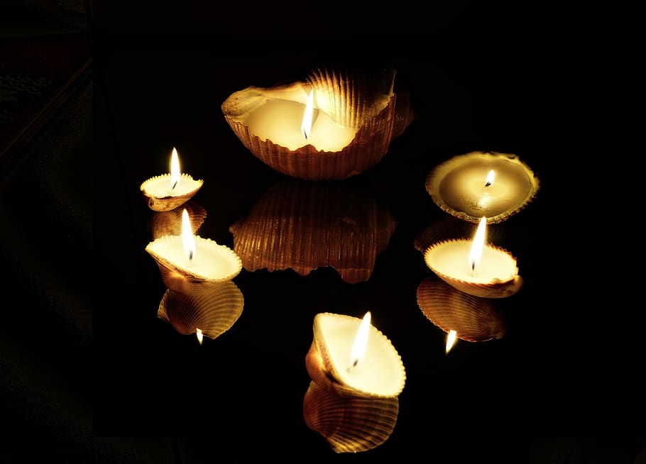 light, romance, night, candle, lighting equipment, illuminated HD wallpaper
