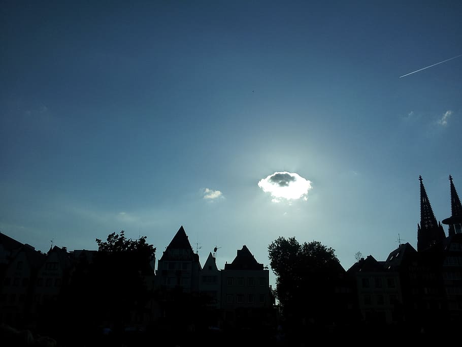 cologne, cloud, sky, building exterior, architecture, built structure HD wallpaper