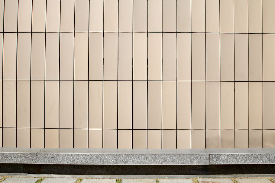 wall, pattern, structure, bench, art gallery, seoul, architecture HD wallpaper