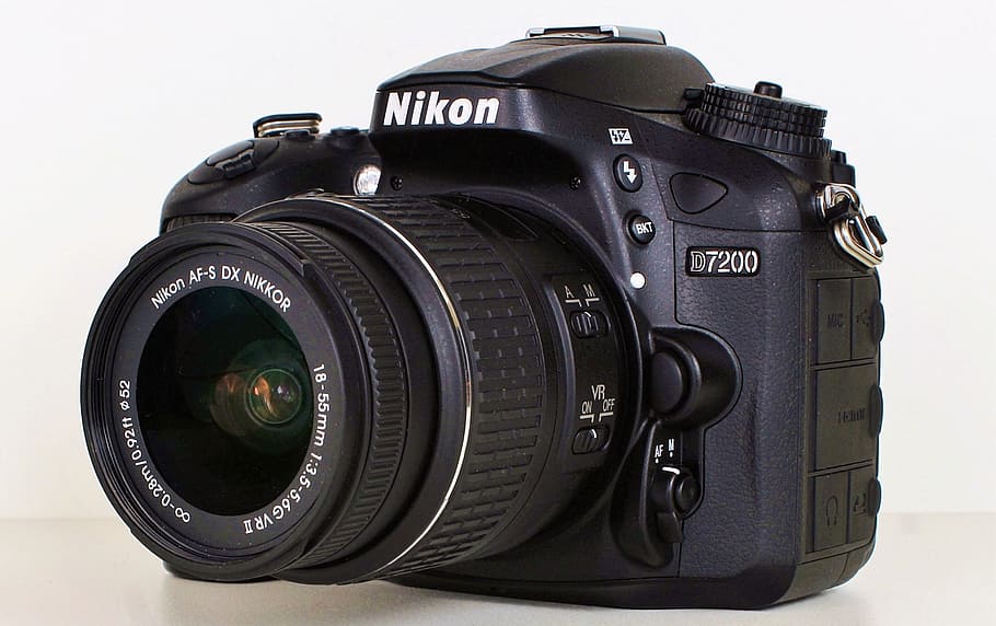 Camera, Nikon, Old, nikon 7200, old camera, photo camera, photograph HD wallpaper