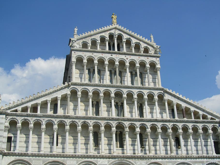 pisa, italy, monuments, cathedral, architecture, built structure HD wallpaper