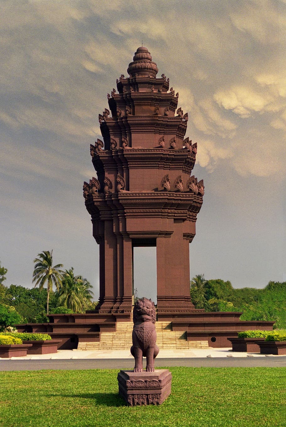 monument, cambodia, asia, khmer, landmark, architecture, famous, HD wallpaper