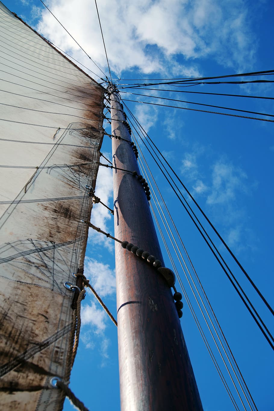 sea, boot, sail, ship, water, north sea, summer, mast, shipping HD wallpaper
