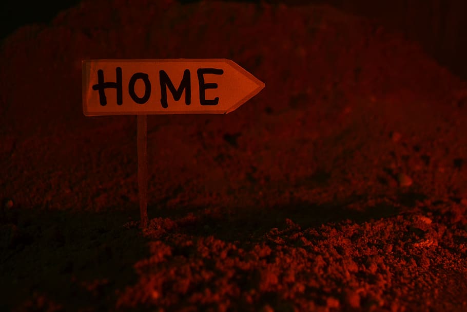home, sign, plank, direction, back, return, way, right way HD wallpaper