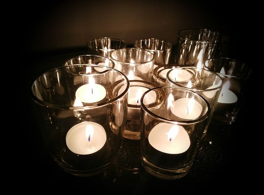 Candles, Light, Environment, Fire, wax candle, candlelight HD wallpaper