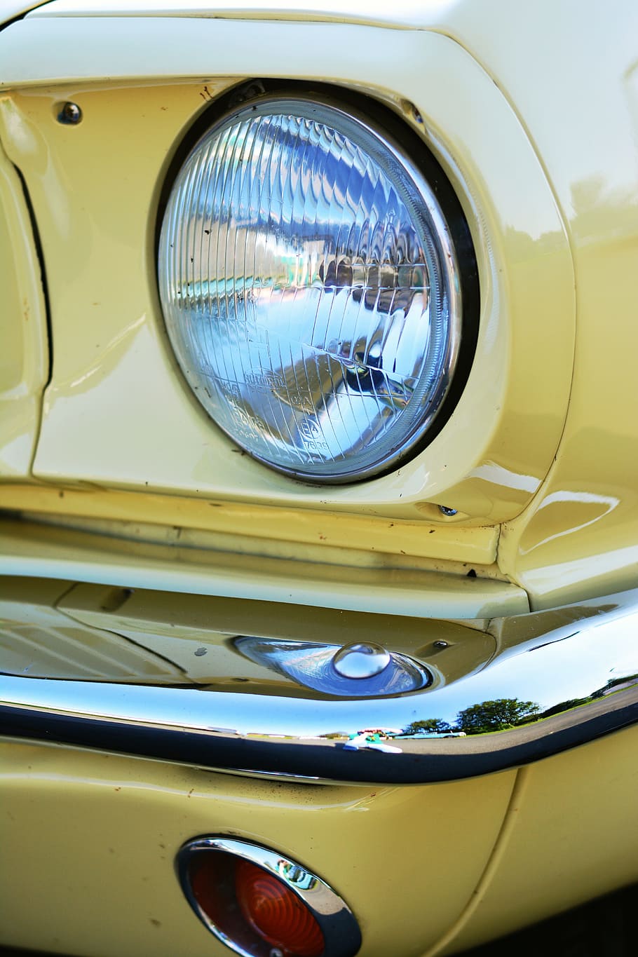 vehicle headlight, spotlight, oldtimer, auto, classic, automotive HD wallpaper