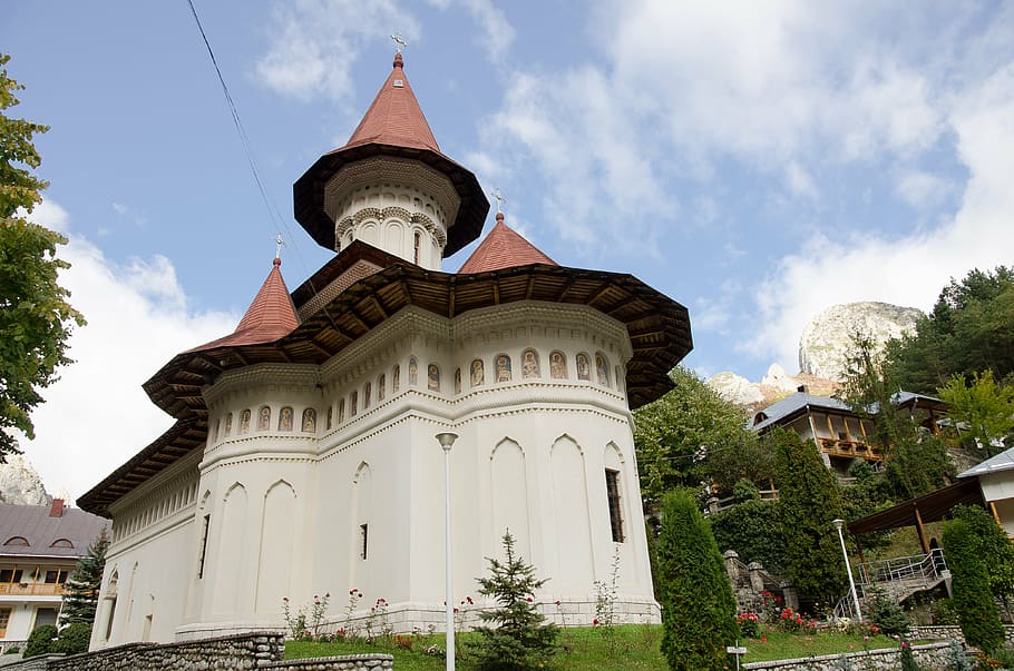 ramet, monastery, romania, architecture, church, history, famous Place HD wallpaper