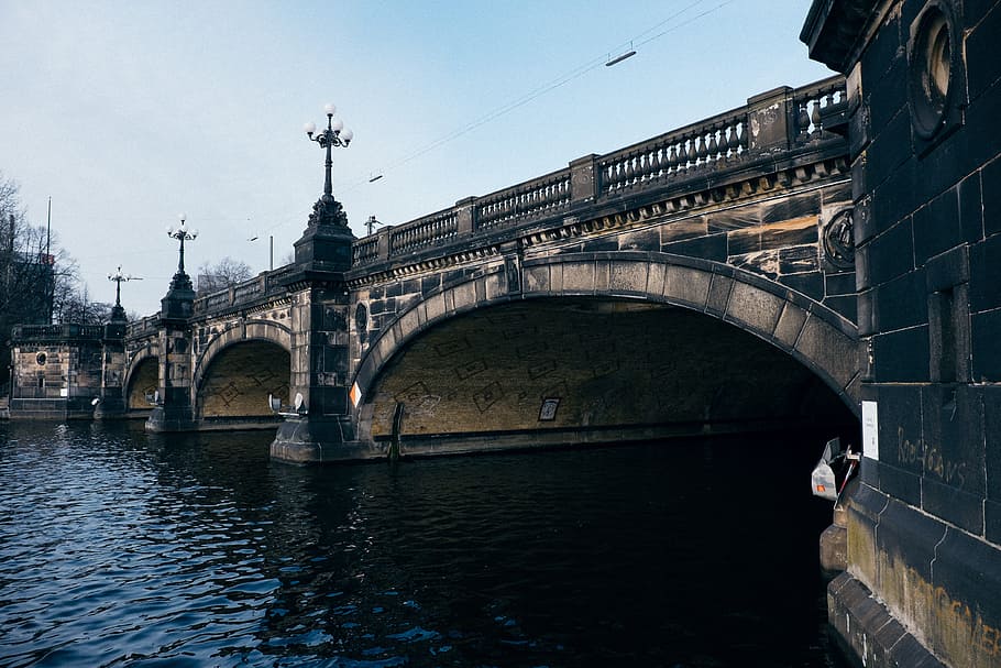 Lombardsbrücke in Hamburg, architecture and Cityscape, bridge - Man Made Structure HD wallpaper