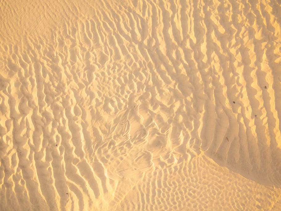 areal photography of beige sand, landscape photo of sand dunes HD wallpaper