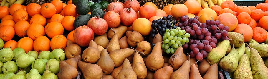 variety of vegetables, Fruit, Mixed, Color, Food, market, healthy Eating