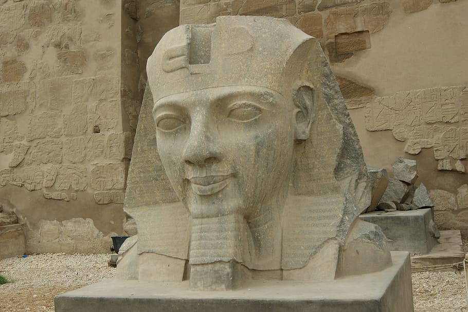 luxor, egypt, karnak, sculpture, art and craft, history, the past HD wallpaper